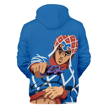 JoJo's Bizarre Adventure Guido Mista Sudadera con Capucha para Adultos Unisex